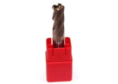 8mm 9mm Carbide Corner Radius End Mill Cutting Tools For Steel Stainless Steel