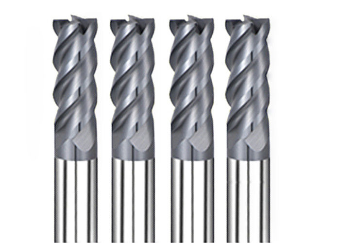 Tungsten Carbide End Mill Cutter With Special Angle For High Precision Heat Treatment Die Steel