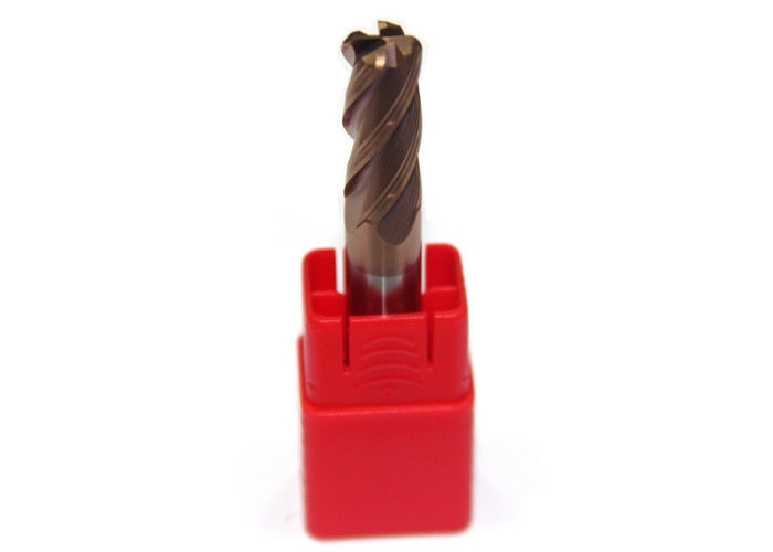 8mm 9mm Carbide Corner Radius End Mill Cutting Tools For Steel Stainless Steel
