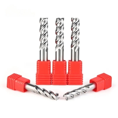 HRC50° Processamento Geral de Carbide 4 Flute Tungsténio Flat End Mill Cutter