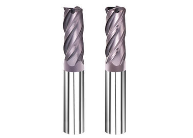 Suíça TiAlN Nano Coating Carbide Cutter End Mill para melhorar o desempenho